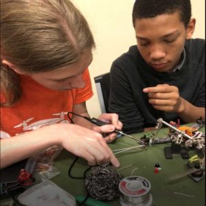 Kids Build Drones